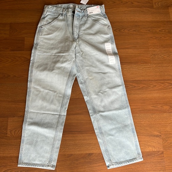 Uniqlo Other - NWT UNIQLO Wide Fit Tapered Jeans